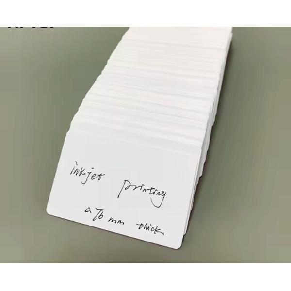 Quality CR80 54*85.6MM Card Body Material Inkjet PVC Card Printer for Precise and Accurate Printing wholesale