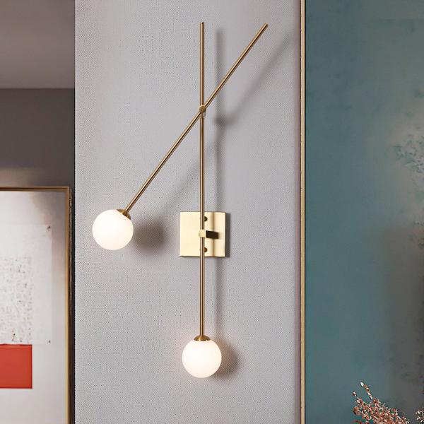 Nordic wall lamp post modern swing arm lamp lamp glass Ball Exclusive Tempo Wall