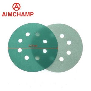 Sanding Disc Hook And Loop Sanding Disc Sandpaper Disc 5 Inch 125mm Green
