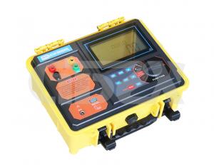 Cheap FFT AFC Double Clamp Grounding Resistance Tester For Soil Resistivity Testing for sale