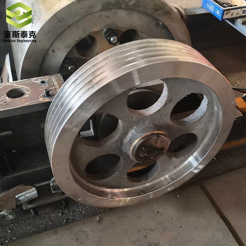 Precision Engineered Pulley For Brick Machine Enhanced Durability Optimal Power