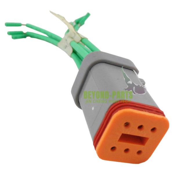 Quality catererpillar 320B Excavator Spare Parts Engine Throttle Drive Panel Controller Plug 6 Pins wholesale