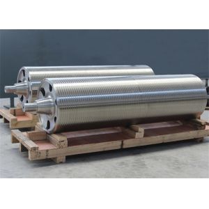 Roller Grooved Press Roll Paper Machine Parts For Paper Making