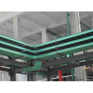 Curved Steering Joint FRP Cable Tray Support Corrosion Resistance