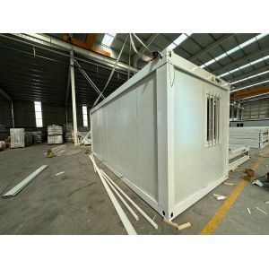 Multi-function 20ft Foldable Container House Aluminum Window Portable and Rust