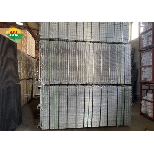 2x2 Welded Wire Mesh Panels , ISO Galvanized Wire Mesh Sheets