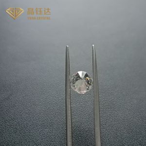 White 0.01 - 2.0 Carat Brilliant Lab Made Diamond HPHT Polished Round For Luxury