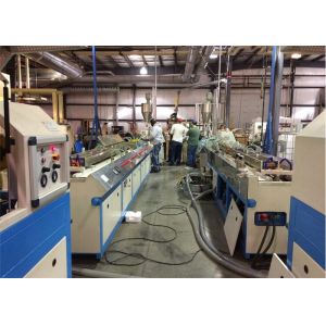 Mildew Proof PLC Control PVC Profile Twin Screw Extruder