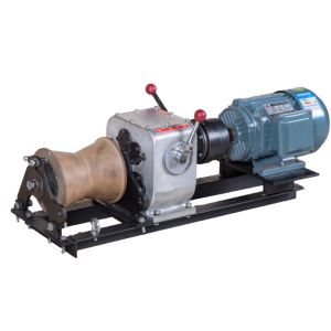 Cheap Portable Mini 1 Ton Capacity Cable Winch Puller With Electric Engine For Pulling Hoisting for sale