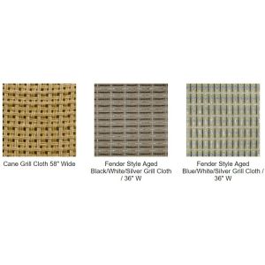 Cabinet Grill Cloth Brown/Black Basket Weave, 59" Width grill cloth fabric DIY