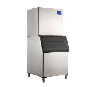 220V LZ-800 Refrigerator Ice Maker Crescent Ice Making Machine 400kg Daily