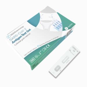Cheap Class III Factory price SARS-CoV-2 Antigen Self Test Set Saliva Sample Collector 1 test/box for sale