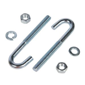 China Threaded 6mm M24 Foundation Anchor Bolts J Type Hook Bolts With Nuts Hot Dipped on sale