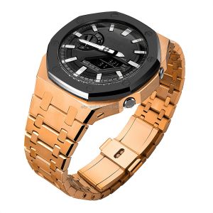Transform Your Casio Ga2100 Into A End Watch With Custom Logo Stainless Steel