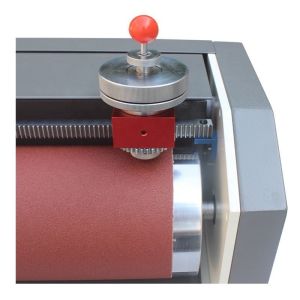 Manual Abrasion Resistance Leather Testing Machine 220V OEM
