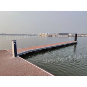 Ergonomic Design Floating Finger Dock Aluminium Floating Pontoon With Stainless