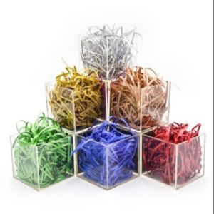Flashing Shining Raffia Paper Shreds Gift Packing Shredded Packaging Filler