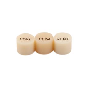 10mm Ceramic Translucent Zirconia Blocks 10 PCS IPS Emax Ingots For Dental