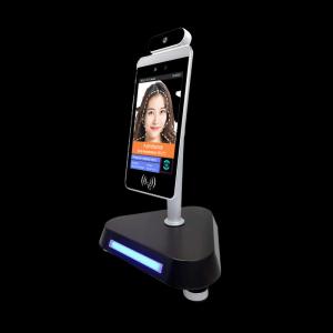 Cheap 8'' Android 7.1 Facial Recognition And Body Temperature Test Terminal For Access Control for sale