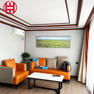 Customized Light Gauge Hotel 3 Bedroom Prefab Villa with Steel Structure in