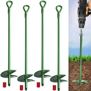 Custom OEM Earth Augers Anchor Spiral Ground Anchor for Agricultural Application
