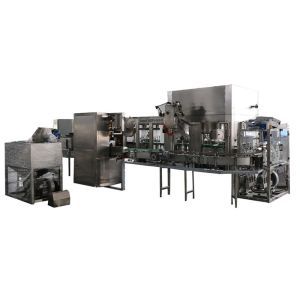 SUS316L 5000BPH Washing Filling Capping Hot Juice Filling Machine