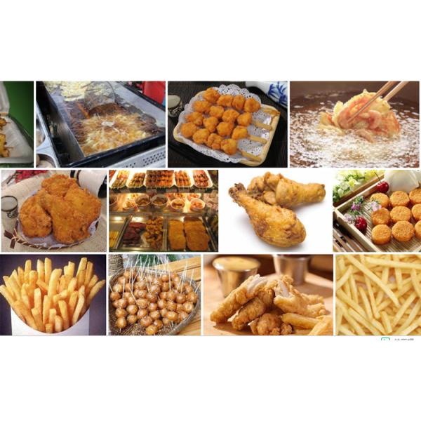 100kg 380V Industrial Food Deep Fryer For Separating Oil And Water Efficiently