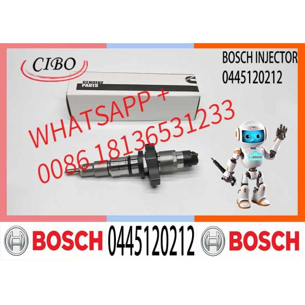 New Inyector Diesel 0445120212 Common Rail Injector 2830957 0445120007 For