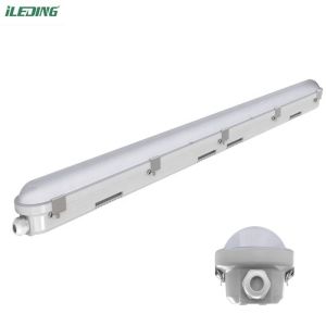 Surface Mount Tri-proof Light 5FT 24W Industrial LED Vapor Tight Fixture with