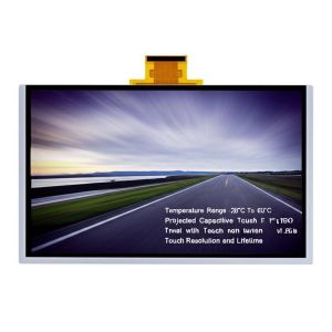 Cheap Temperature Range -20°C To 60°C Projected Capacitive Touch Panel with High Touch Resolution and Lifetime 000 for sale