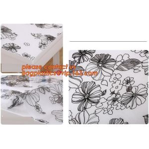 Custom transparent tablecloth soft plastic tablecloth waterproof and oil proof,