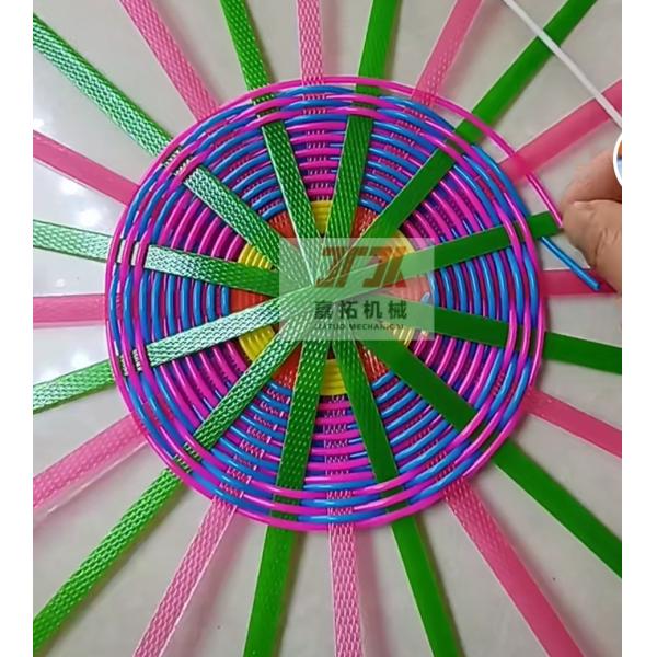 22KW Plastic Imitation Rattan Making Machine High Efficiency Rattan Extruder