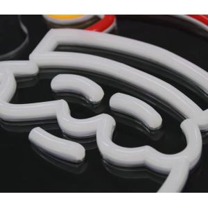 Festival Led Light Rgb Decoration Customizedizable Text Santa Christmas Lights