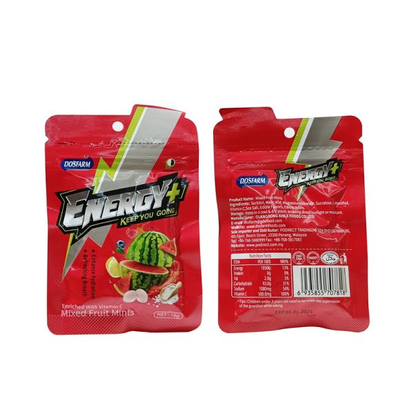 Quality OEM Sachet Pack Enriched with Vitamin Sugar Free Fruit Mints Customized Flavors Manufacturer wholesale