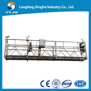 Cheap Building cleaning lift / xinghe suspended rope cradle / hanging scaffolding / zlp suspended platform for sale