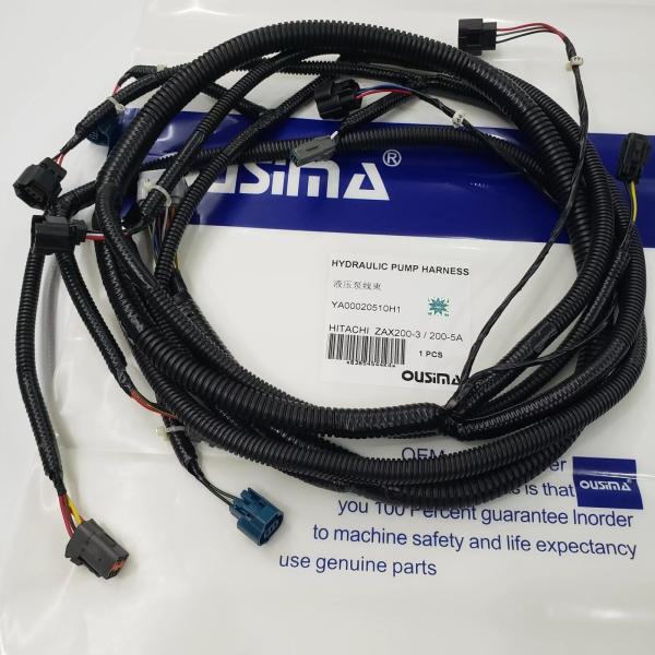 Hydraulic Pump Excavator Wiring Harness YA00020510H1 For ZAX200-3 ZAX200-5A