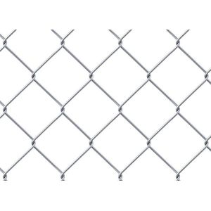 China Black PVC Coatedchain link mesh fence Panels/Cyclone Fence 1.8m*10m*50mm*50mm on sale