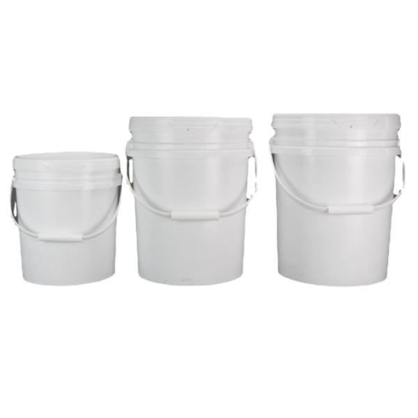 Quality 20L Lubrication Repository Lubricant Vessel OEM White Rectangle Square Pails For Varied Shapes wholesale