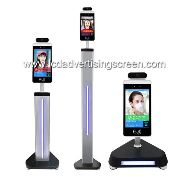 Quality Android OS Face Recognition And Infrared Thermometer Human Body Temperature Scanner Attendance Terminal Access Control wholesale