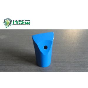 Durable Blue Chisel Drill Bit Hardened Steel Drill Bits With CNC Milling