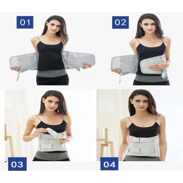 Unisex Lower Back Waist Pain Relief Belt , Back Brace Support Belt Comfortable