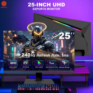 25 Inch LED Bezel-free VESA 1K FHD Resolution 75Hz/100Hz/165Hz Refresh Rate
