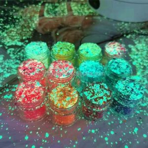 Earth Day Assorted Animal Shapes Confetti in Non-toxic Luminous Glitter Powder
