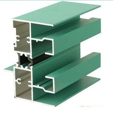 6005 T5 Aluminum Window Extrusion Profiles With Mill Finished / Powder painted /