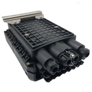 FRPP IP68 Optical Fiber Distribution Box 16 Fibers 4 Inlet 16 Outlet