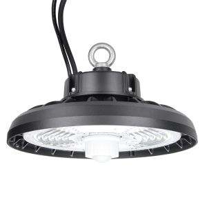 150W UFO LED High Bay Light with 1-10V Dimming and 80,000H Lifetime for