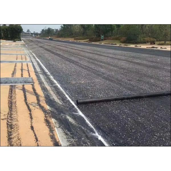 Civil Engineering Fiberglass Geogrid Basalt Reinforcing For Base Stabilization Asphalt Pavement Reinforcement