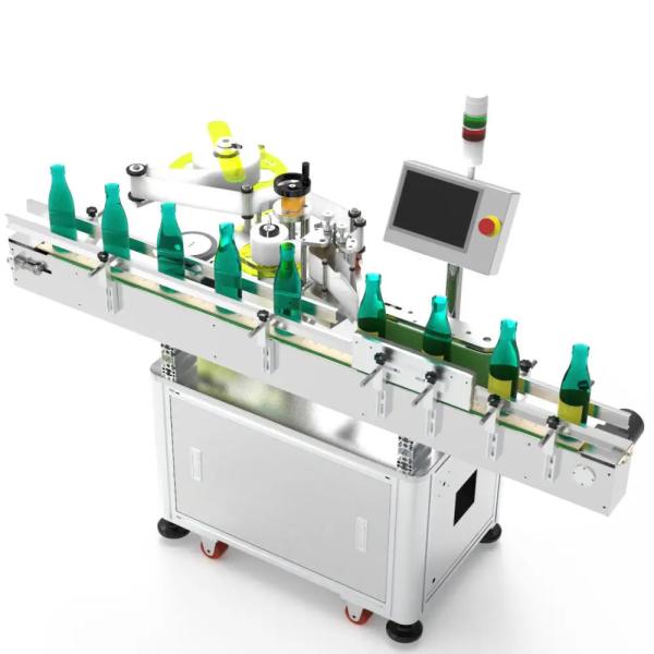 Labeling With 10-200 PCS/Min Running Speed Label Applicator Machine And 75mm