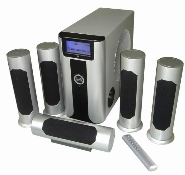 Quality 2.0 portable speaker touch screen USB speaker box with usb/sd/FM/USB display/VFD display / remote control wholesale