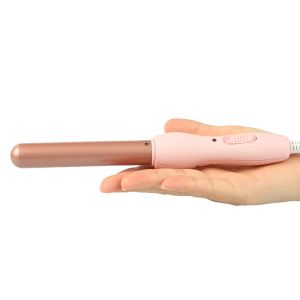 China Infused Mini Hair Curler , Ceramic Tourmaline Small Curling Wand on sale
